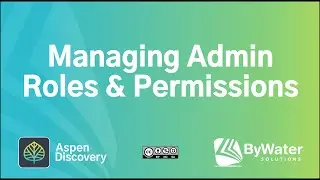Managing Admin Roles & Permissions