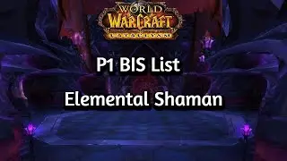 Phase 1 Elemental Shaman BIS LIST #wow #cata #bis