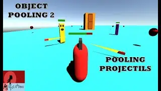 Unity Tutorial 13 - Object Pooling Part 2 - Pooling Projectiles.