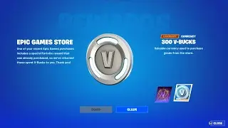 Fortnite FREE Reward & RIP FREE Vbucks..