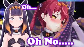 Ina's reaction to Marine Costume Swap【HoloEN】