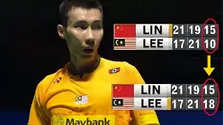 Lee Chong Wei's INSANE COMEBACK against Lin Dan