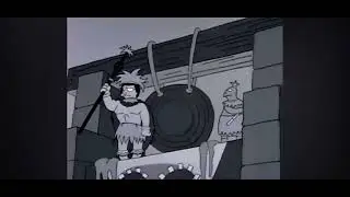 King Homer vs dinosaur