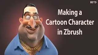 Making a Cartoon Character in Zbrush - Xploding Cube