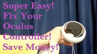 Fix Your Oculus Quest Controller Drift! (Update in comments)