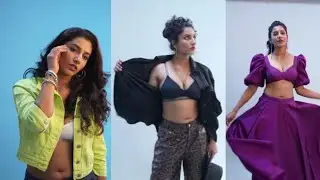 Vishnu Priya Hot Edited Photo Shoot
