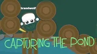 Starve.io CAPTURING THE POND AND MAKING A BASE
