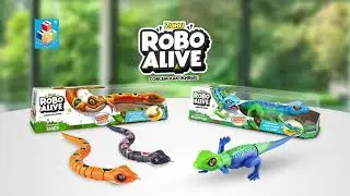 RoboAlive-2 Ящерица и змеи - Реалистичные игрушки для детей