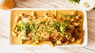 Polędwiczki wieprzowe w sosie pieczarkowo-musztardowym