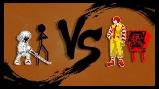 『MUGEN Requests』~ Unknown Neptune (1p) & Marshall (12p) vs. Dark Donald (12p) & Killer Spongebob