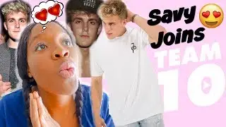 Savy JOINS Team 10!! Savy Got Jake Pauls Number!! (Jake Paul in the title) The Savy Show