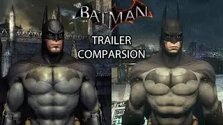 COMPARISON: No Place For A Hero Trailer In Batman: Arkham Knight