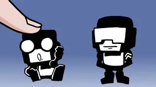 Anime Chibi Fnf vs Finger | Friday Night Funkin' Animation | Tankman and Impostor