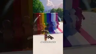 This is At The End of Rainbows in Lego Fortnite! 