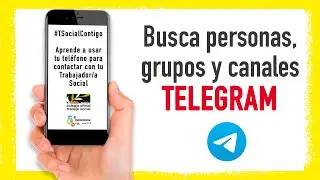 🔎 Buscar personas, grupos y canales en TELEGRAM