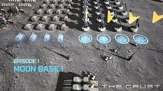 The Crust lets play, guide EP. 1: Moon Base 1.