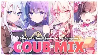 COUB MIX #25 | Story of a Small Senior in My Company! | Anime Explained