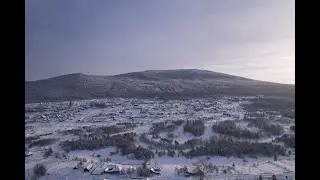 поселок Косья 4k. Гора Качканар