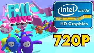 Fall Guys || Intel HD/UHD 630 + i5 9300H Performance Test || 720p Benchmark
