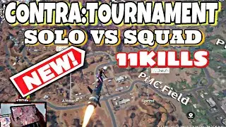Contra: Tournament  Battle Royale Gameplay //New Battle Royale Mobile  Contra Battle Royale Gameplay