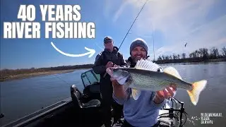 Big Muddy Walleyes (Spring Missouri River)