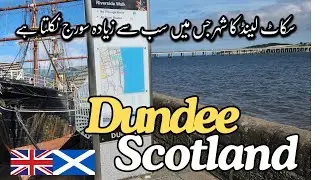 Dundee Waterfront Scotland - City Center Walk 2024 || Explore With Me