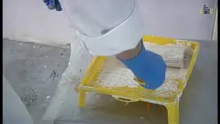 Нанесение декоративной штукатурки