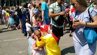 Парад мультяшных героев в Липецке