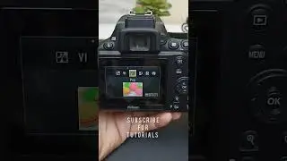 Photography Effect modes on Nikon D3500 