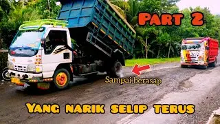 Sudah di tarik berkali kali susah naiknya.  Part 2