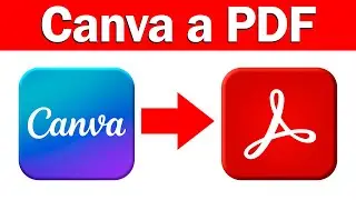 Cómo Convertir tus Diseño de CANVA en Archivos PDF (Actualizado)
