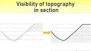 Visibility of Topography in Revit Sections (Partial topo Visibility issue) - Revit tutorial