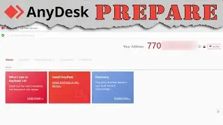 AnyDesk Remote desktop (portable) - basic prepare on Windows [08.04.2022] [English]
