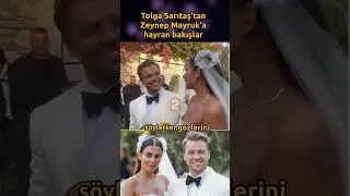 That famous look that makes you say love is blind: Tolga Sarıtaş to Zeynep Mayruk on their weddin...