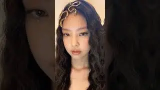 which member look best in curly hair ✨#blackpink #jennie #rosé #trending