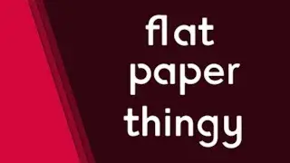 osu! skin preview - flat paper thingy