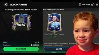 96-97 Exchange Funny Pack Opening Fc Mobile!