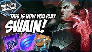 THIS IS HOW YOU PLAY SWAIN - Unranked to Diamond - Ep. 122 | League of Legends
