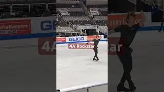 Ilia Malinin - All Star Quad Axel San Jose US Nationals 2023 