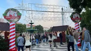 Christmas Market Lisbon Portugal 2023