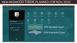 Overview: Preview Oracle Fusion Cloud EPM's new Redwood Theme