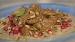 Бабагануш c пряным азу