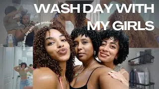 Brand new curly haircare line review: my first wash experience