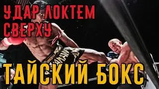 Как накаутировать ударом локтя сверху в тайском боксе. Тайский бокс дома.