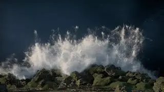 Ocean Wave  Splash