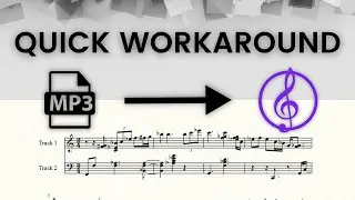 Import MP3 into Sibelius| EASY TUTORIAL