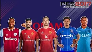PES 2017 NEW T99 PATCH OPTION FILE SEASON 2024-2025 | TRANSFER UPDATE 19 AGUSTUS 2024