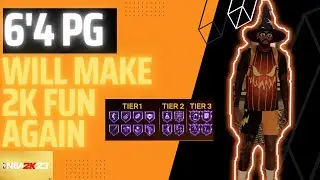THIS 6'4 PG WITH 95 ACCELERATION WILL BRAKE NBA2K23 | MAKE IT BEFORE ITS PATCHED