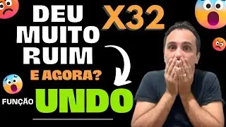 Função UNDO. Como Recuperar Cenas Deletadas na X32.