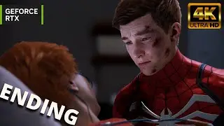 Spider Man Remastered Gameplay Ending Credits/Cutscenes (PC) RTX ON